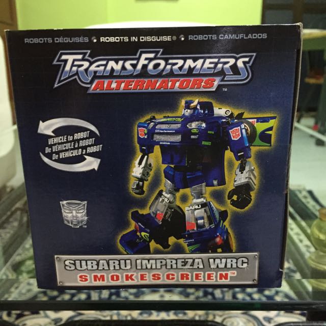 Transformers Alternators Subaru Impreza WRC Smokescreen, Hobbies & Toys