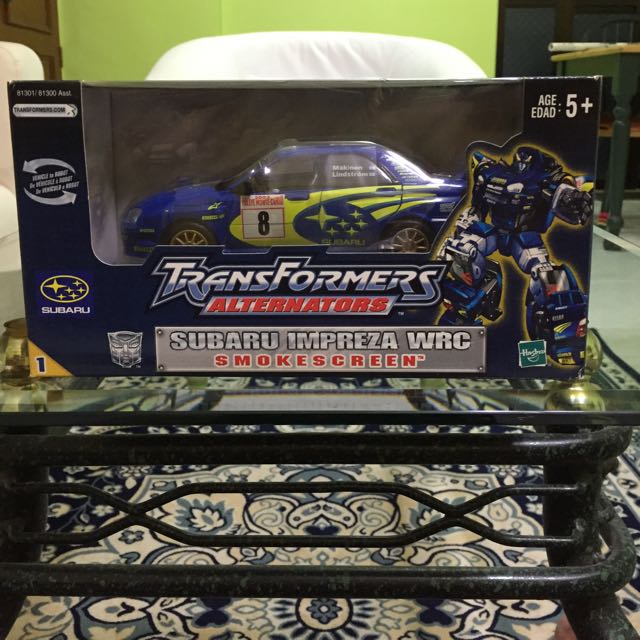 Transformers Alternators Subaru Impreza WRC Smokescreen, Hobbies & Toys