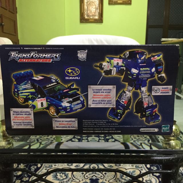 Transformers Alternators Subaru Impreza WRC Smokescreen, Hobbies & Toys