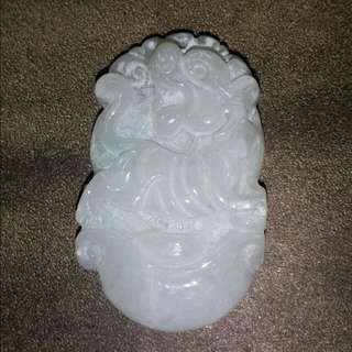 虎虎生威 Jade Pendant