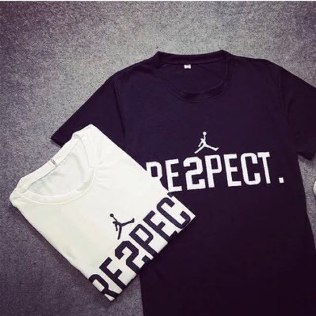 Air Jordan Design Couple Tshirt (L Size 