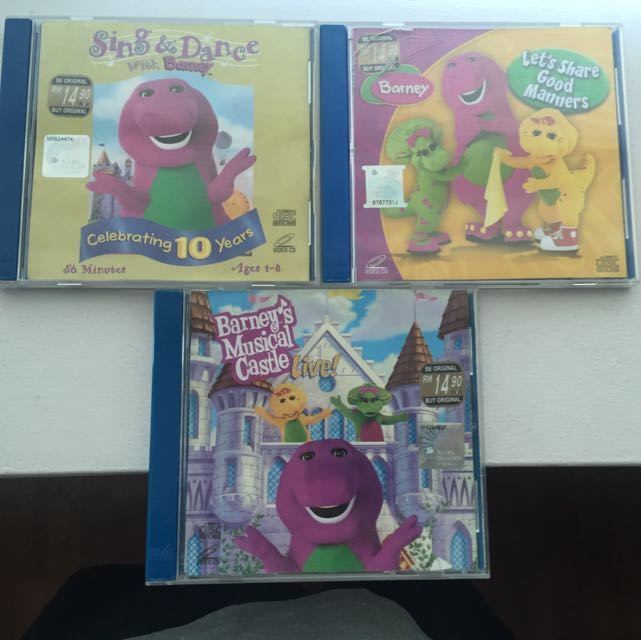 Barney Video CD, Hobbies & Toys, Toys & Games on Carousell