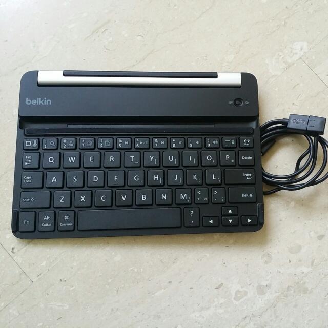 Belkin Wireless Keyboard For Ipad Mini Electronics On Carousell