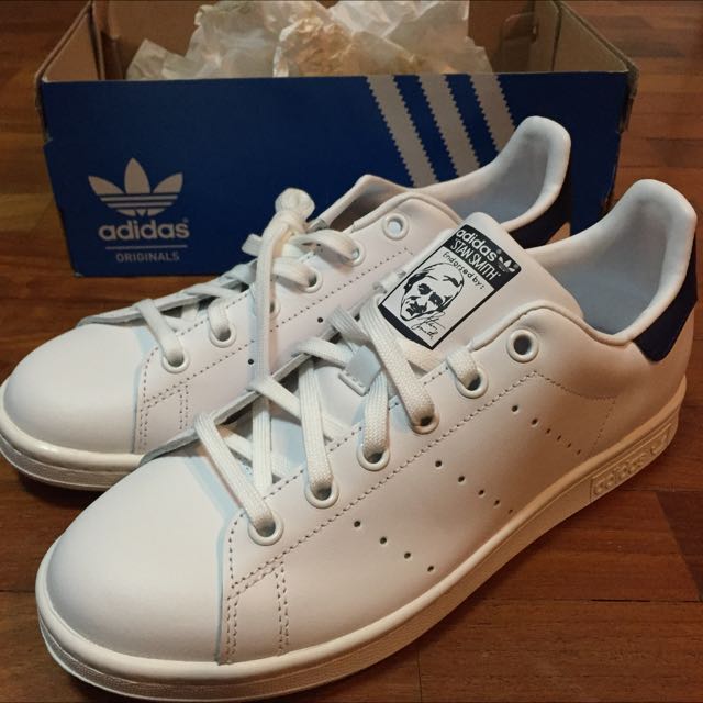 Stan smith blue shop back