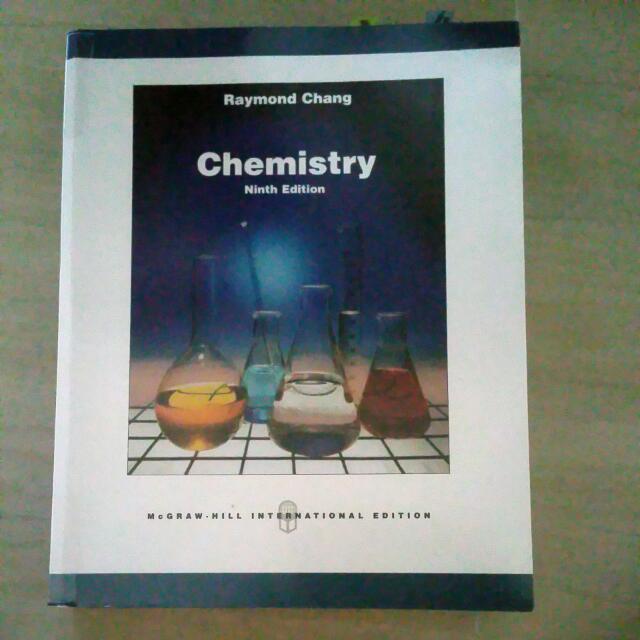 Chemistry Raymond Chang 9th Edition Books Stationery
