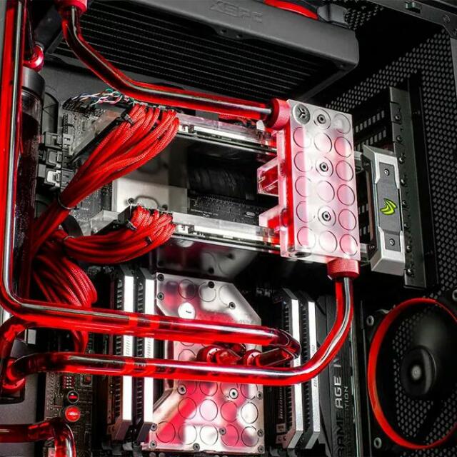 Custom Water Cooling Liquid Package For Gaming Pc Desktop Liquid Cooling Package For Gaming Pc