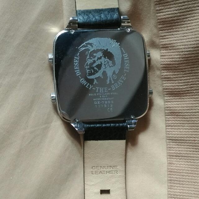 Diesel Man SQUARE MR Daddy Oversize Watch Quad Time DZ 7283, Mobile Phones  u0026 Gadgets, Wearables u0026 Smart Watches on Carousell