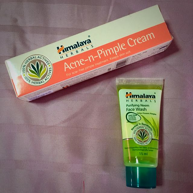 Himalaya Facial Wash And Acne Cream Health Beauty On Carousell