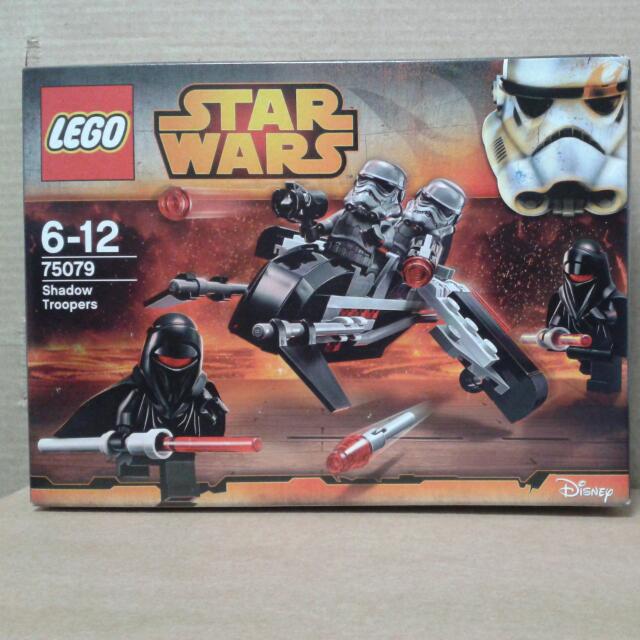 Star Wars LEGO MINIFIG Minifigure sw604 SHADOW GUARD 75079