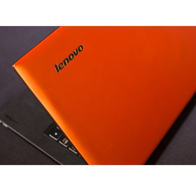 clementine orange with yoga 2 pro sleeve