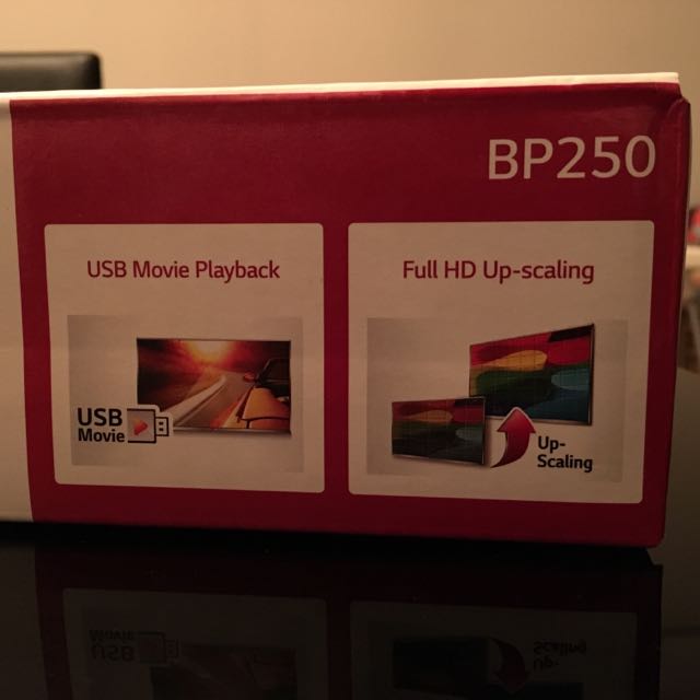 LG Bluray/DVD Player (BP250), Computers & Tech, Parts & Accessories