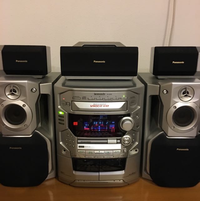 panasonic hifi music system