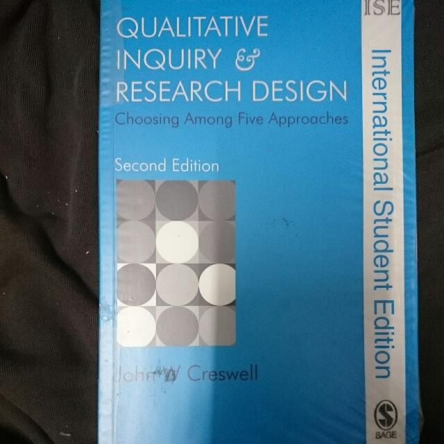 Qualitative Inquiry Research Design Choosing Among Five