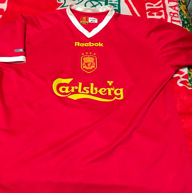 liverpool champions football shirt