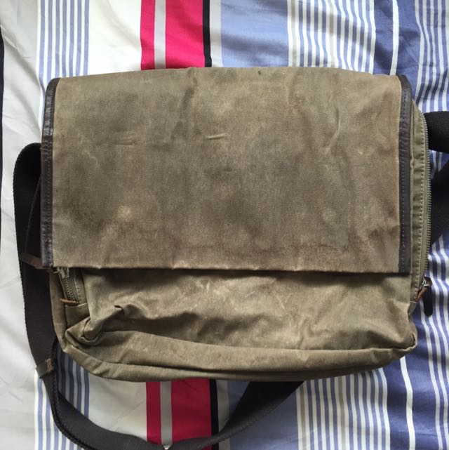 Property of messenger bag best sale