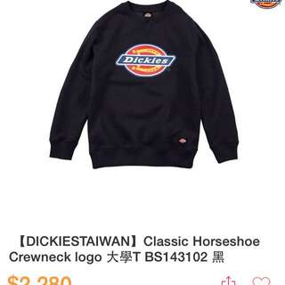 Dickies 正版大學T