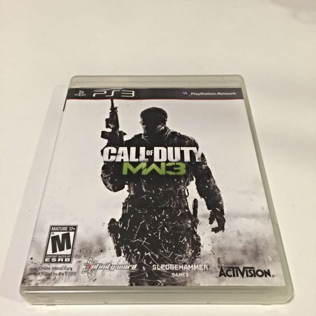 Call Of Duty - Modern Warfare 3 [PS3 Playstation 3], Hobbies & Toys ...