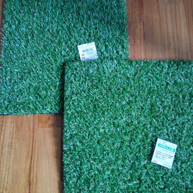 Grass Mat Tiles For Sale X 10, Furniture & Home Living, Home Decor