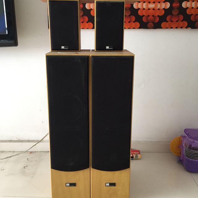 pure acoustics 5.1 speakers