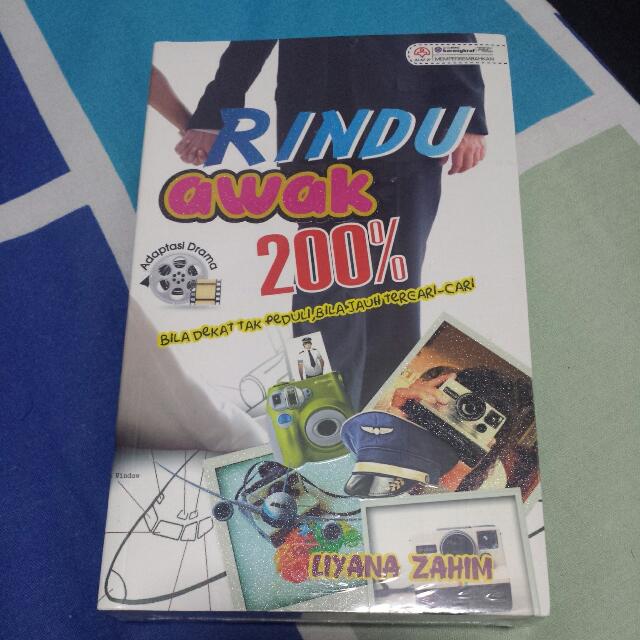 Reserved Novel Rindu Awak 200 Books Stationery On Carousell
