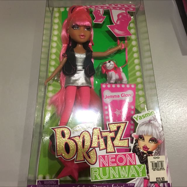 bratz neon runway