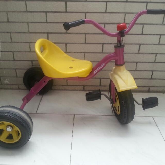 Vélo Enfant Vintage Kettler (Allemagne) - Années 70 - Tricycle - Idéal Restauration