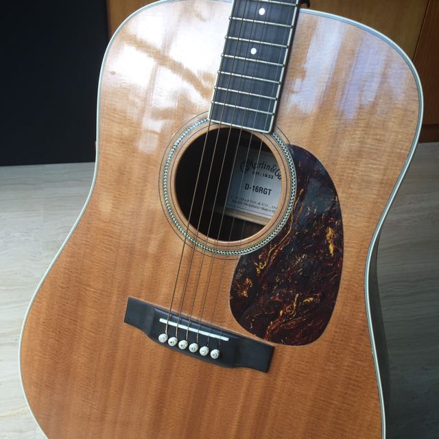 Martin D16 RGT Guitar, Hobbies & Toys, Music & Media, Music Accessories