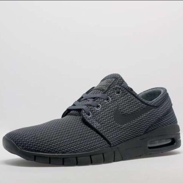 Nike Stefan Janoski Max Triple Black Women s Fashion Footwear Sneakers on Carousell