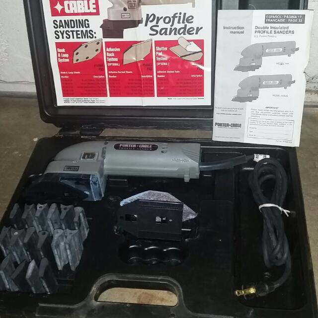 Port Cable Sander Everything Else On Carousell