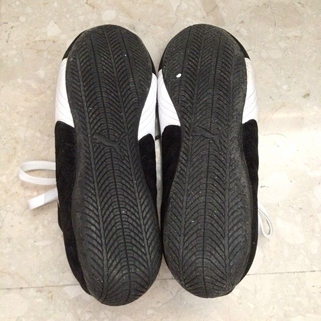 [PENDING] Puma Speed Cat SD Shoe In Black/White, Men's Fashion