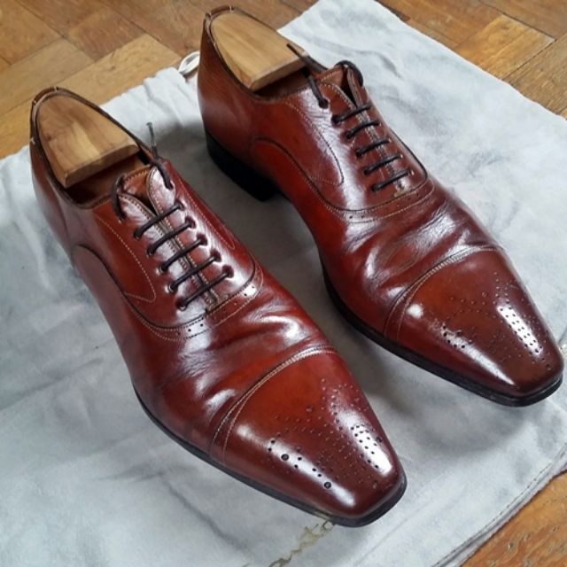 burnt orange dress shoes