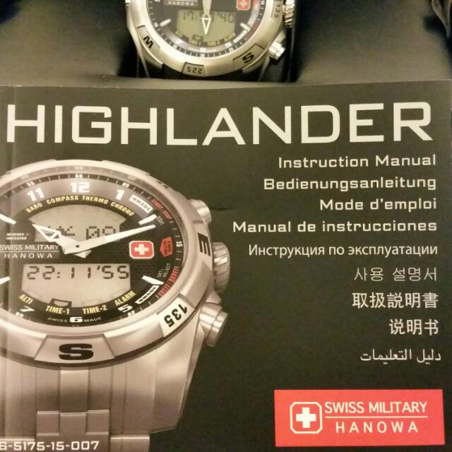 Swiss cheap military highlander