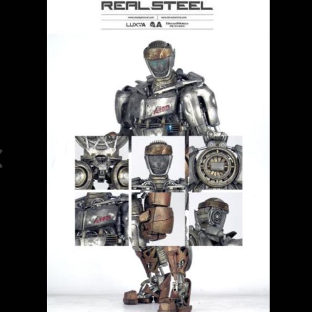 threea real steel atom