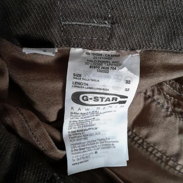 W32 l32 hot sale taglia