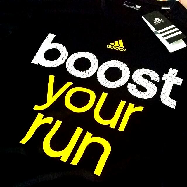 adidas boost your run t shirt