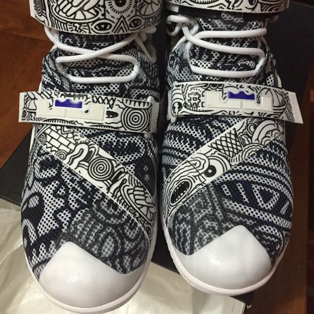 Freegums x 'zoom lebron soldier 9 black/white hot sale
