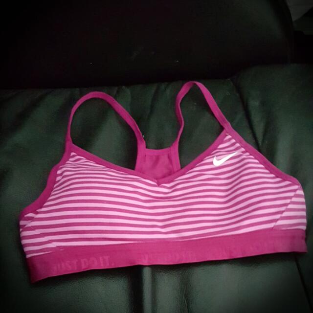 nike sports bra thin straps