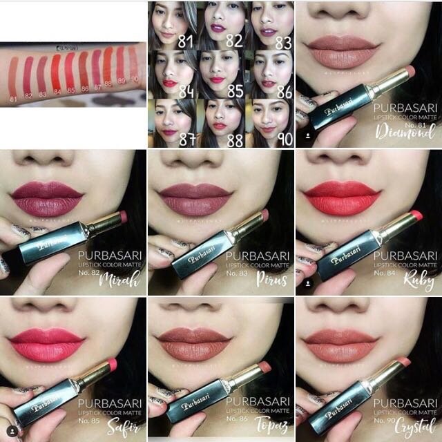 Purbasari Colour Matte Lipstick Shopee Malaysia Source · photo photo photo