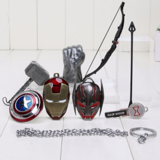 Avengers Keychain Set Toys Games On Carousell
