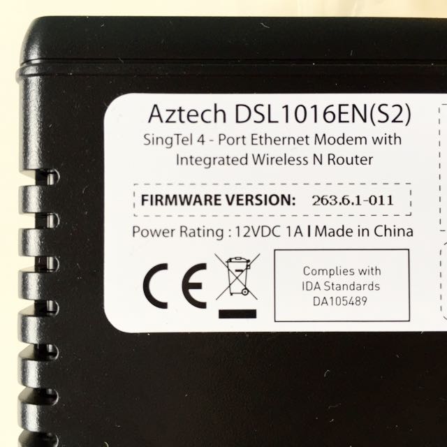 Aztech DSL1016EN (S2) Wireless N Gateway Router, Computers & Tech