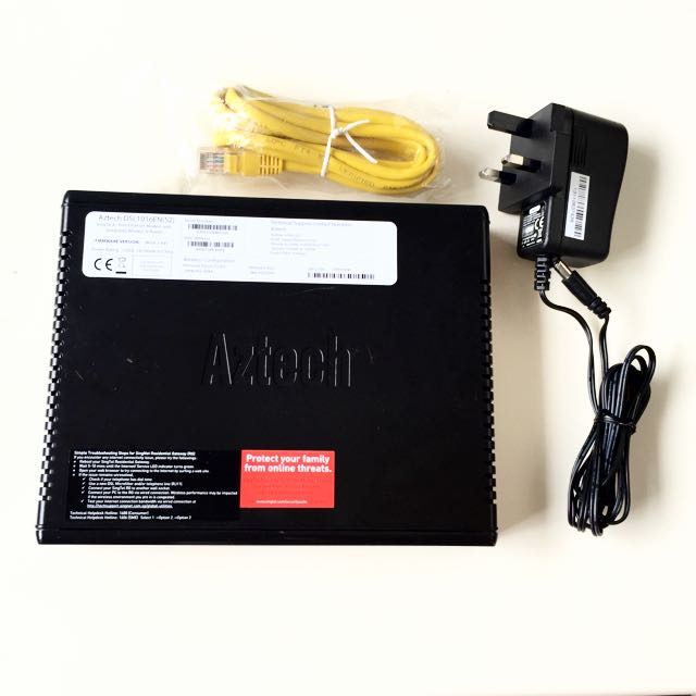 Aztech DSL1016EN (S2) Wireless N Gateway Router, Computers & Tech