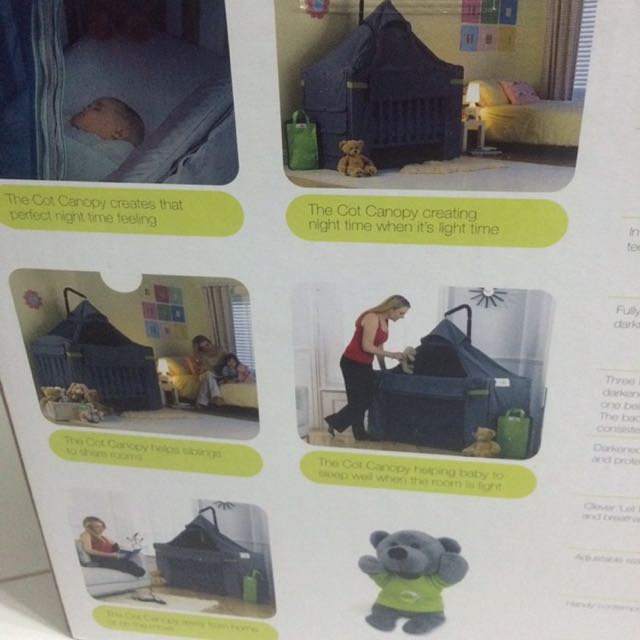 Content&Calm Cot Canopy, Babies & Kids, Baby Nursery & Kids Furniture