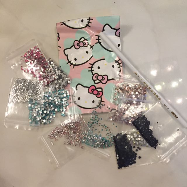Diy Handicraft Phone Cover Bejewelled Beads Decorations Cabochon