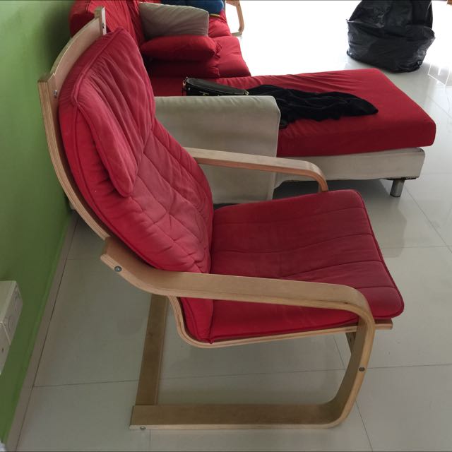 IKEA Arm Chair, Furniture & Home Living, Furniture, Chairs on Carousell