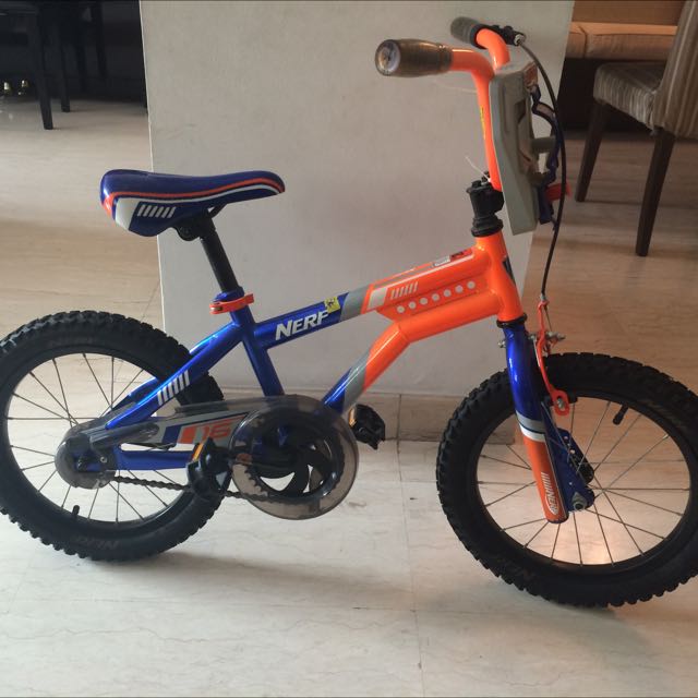 Nerf kids bike top