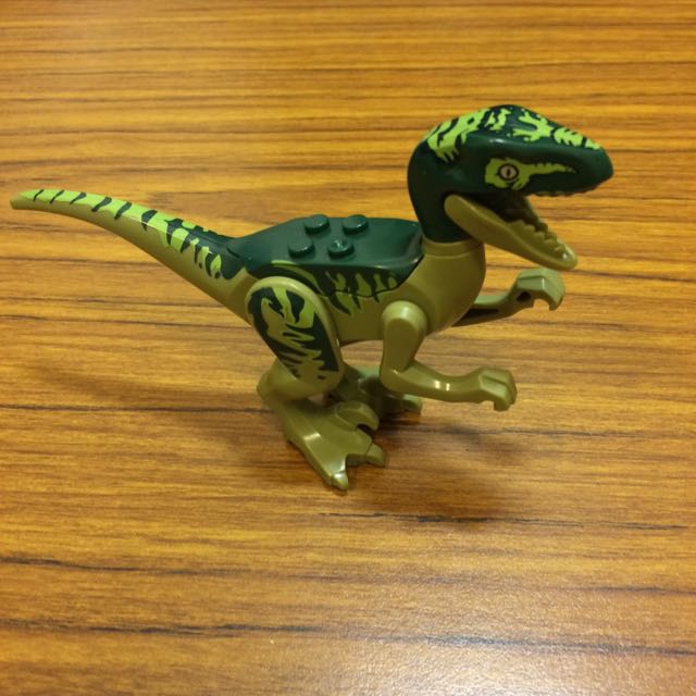 Building Blocks Jurassic World Raptor Charlie