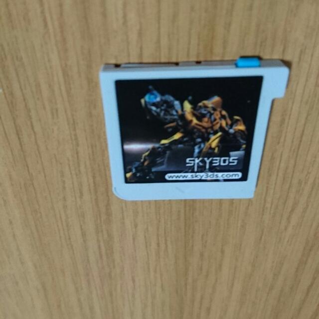 Reserved Sky3ds Card Blue Button , Hobbies & Toys, Toys & Games on
