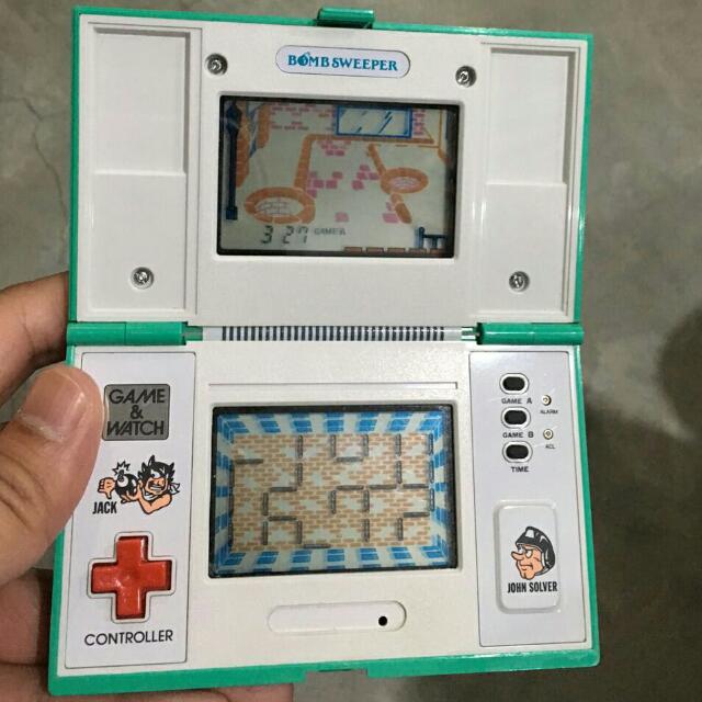 Vintage Bomb Sweeper Nintendo Game & Watch, Hobbies & Toys, Memorabilia