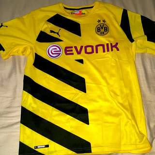 *SIGNED* Borussia Dortmund Home Short Sleeve Shirt 2014/15 *Kagawa #7* (L) BNWOT