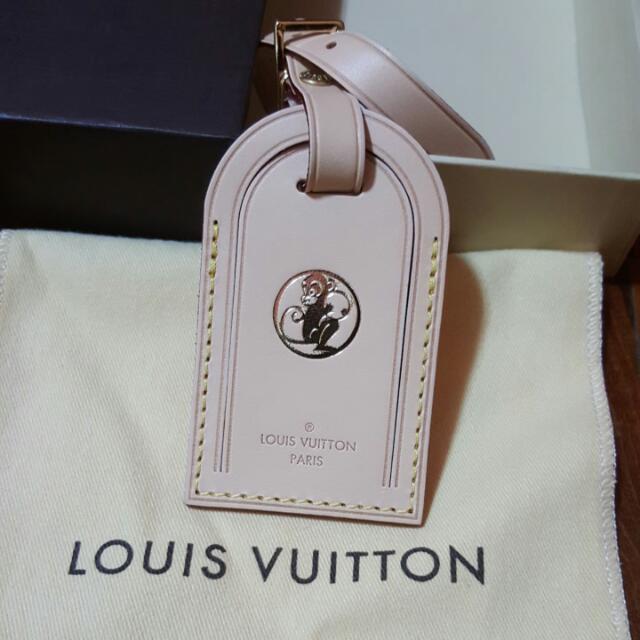 Brand New Louis Vuitton LV Luggage Tag Chinese New Year Edition Hot Stamp Monkey, Luxury on ...